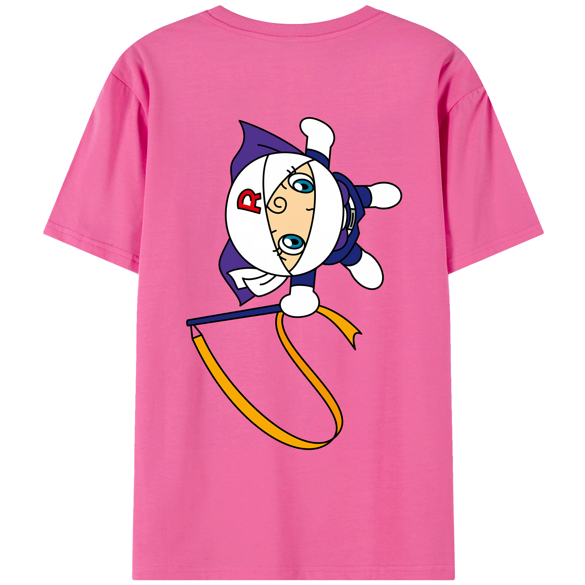 （画像用） アンパンマン Anpanman レディース半袖Tシャツ(バックプリント)